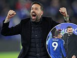 Ruud van Nistelrooy watch: New Leicester boss stays true to his word, before finally letting his inhibitions go after second goal and embracing Jamie Vardy like a favourite nephew in 3-1 win over West Ham