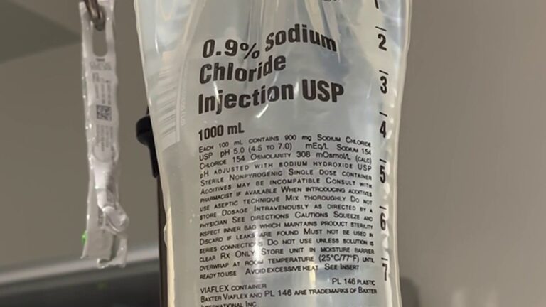 Saline shortage at hospitals is improving but ‘not out of the woods yet,’ San Antonio doctor says
