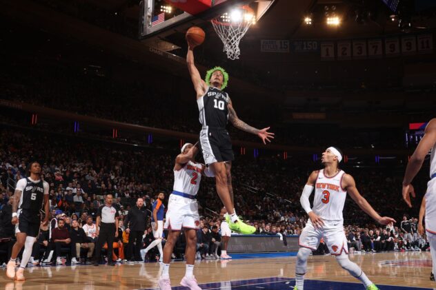 San Antonio at New York, Final Score: Knicks outlast the Spurs 117-114