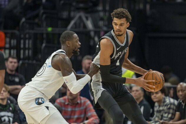Spurs drop late-game thriller to the Timberwolves