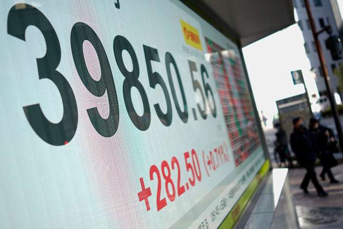Stock market today: Asian shares are mixed as China reports lower industrial profits