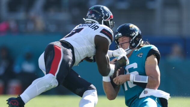 Texans vs. Jaguars referee details Azeez Al-Shaair ejection after brutal hit on Trevor Lawrence