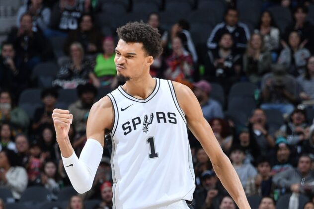 Victor Wembanyama named Western Conference Player of the Week