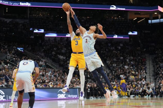 Victor Wembanyama wins first ever Defensive Player of the Month award