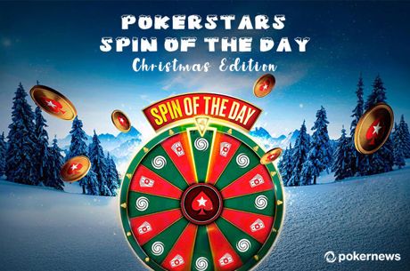 Win Free Spins & Big Cash Prizes with PokerStars' Xmas Spin of the Day