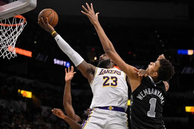 1 of 2 Spurs games against Lakers in Los Angeles has been postponed