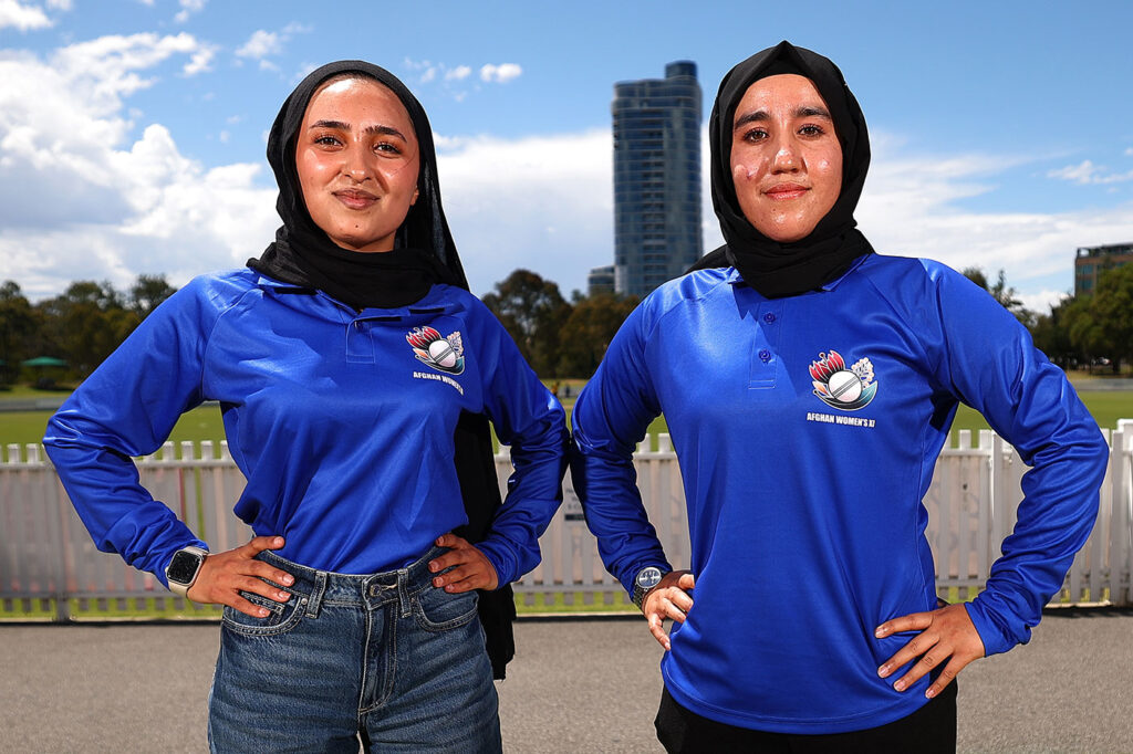 Afghanistan women's match a big step on a path unknown