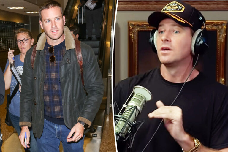 Armie Hammer admits he had sex with women to feed his ego: ‘People were my bags of dope with skin on it’