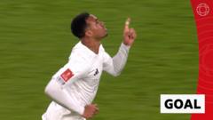 Arsenal's Gabriel equalises against Man Utd in dramatic second half