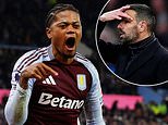 Aston Villa 2-1 Leicester: Leon Bailey proves the matchwinner for the hosts with his first goal of the season - as the Foxes suffer a fifth-straight defeat