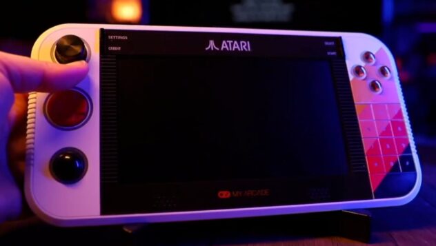Atari's striking new Gamestation Go handheld features some really unusual hardware features