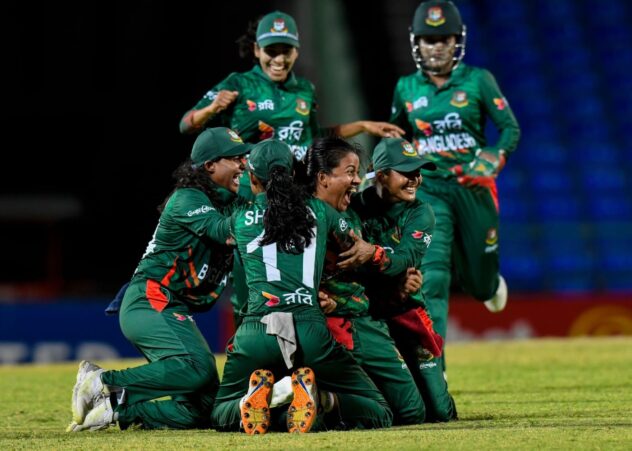 Bangladesh one step away from ODI World Cup qualification after beating West Indies