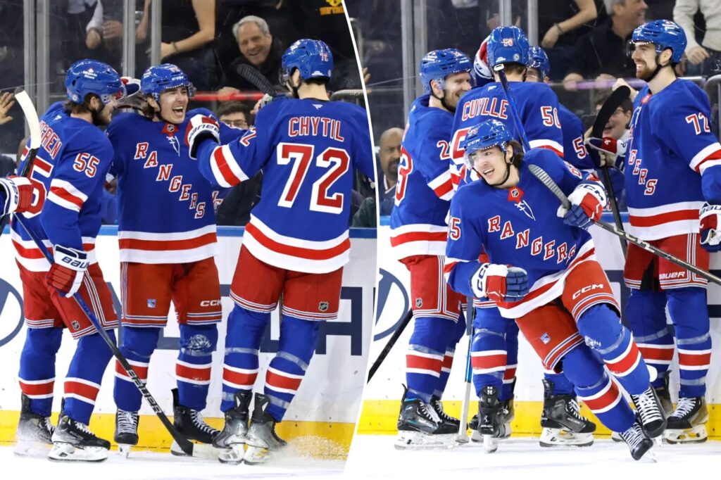 Brett Berard notches first NHL game-winning goal in ‘special’ Rangers moment