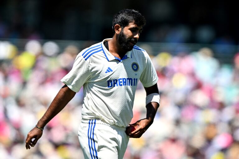 Bumrah leaves the stadium midway through day two, likely for scans
