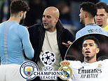 Champions League play-off draw: Man City face holders Real Madrid in blockbuster clash of meeting of last three winners