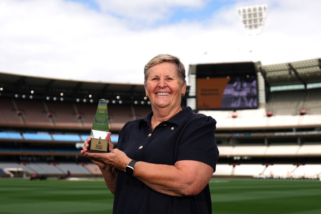 Christina Matthews inducted into Australian cricket hall of fame