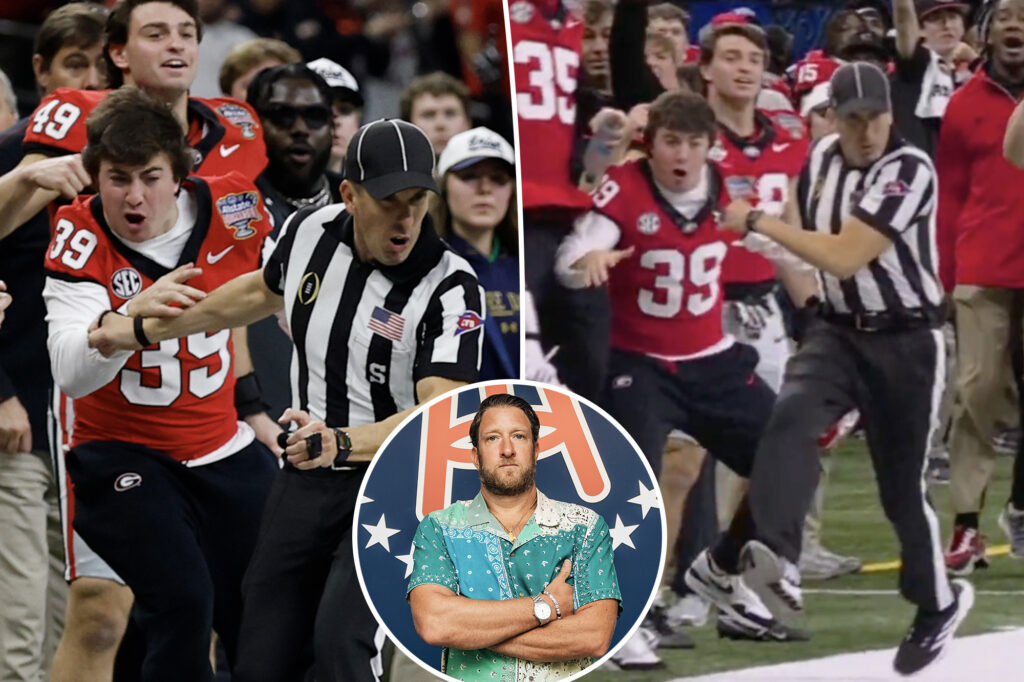 Dave Portnoy, Pat McAfee poke fun at Georgia player Parker Jones over Sugar Bowl sideline blunder