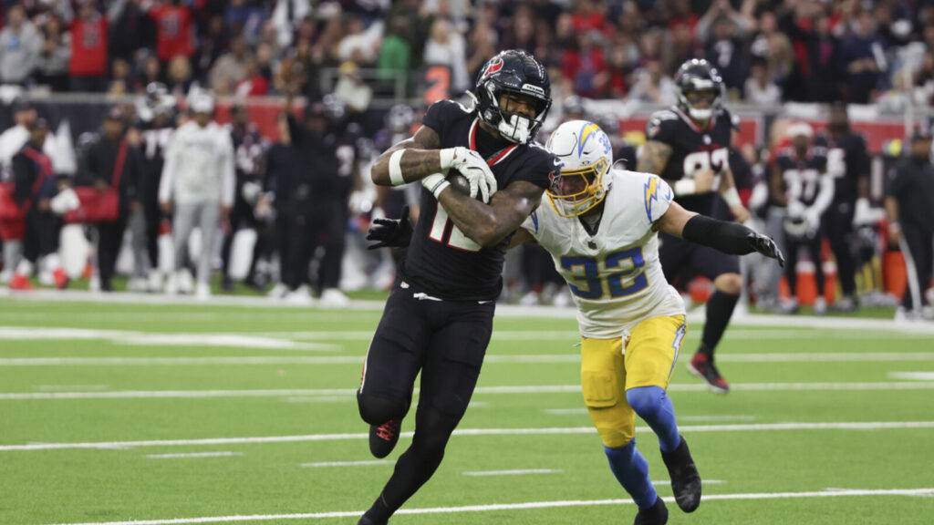 DeAndre Hopkins may have a bitter feeling toward Texans' Nico Collins now and not because of the win over the Chargers