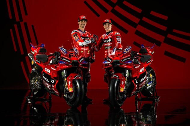 Ducati launches Bagnaia and Marquez's 2025 MotoGP bike in Italy