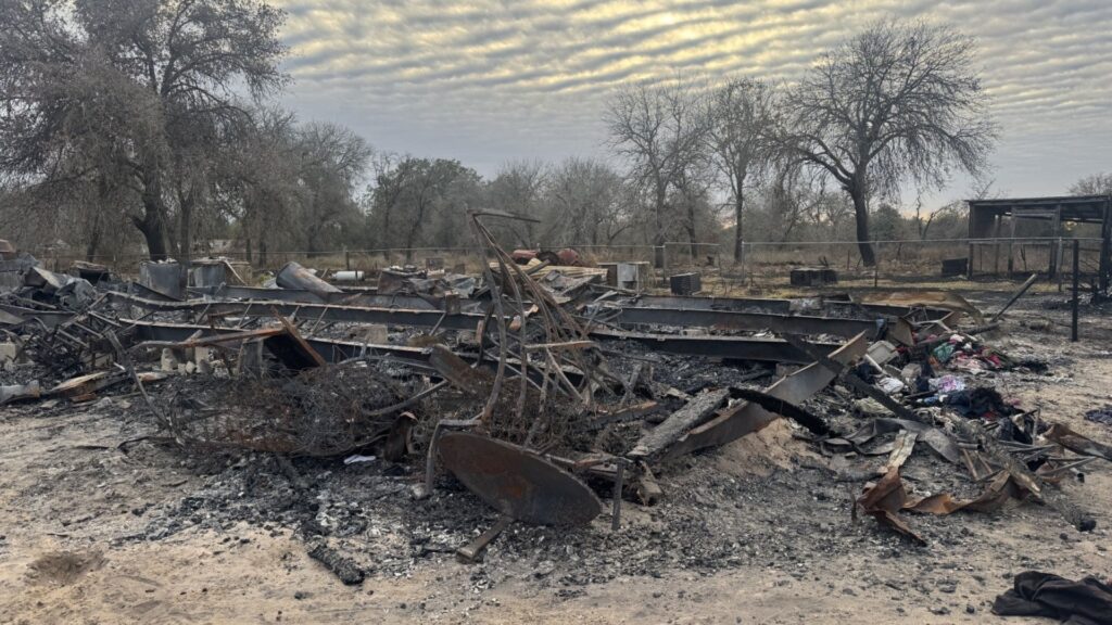 Family searching for missing dog after devastating fire in far south Bexar County