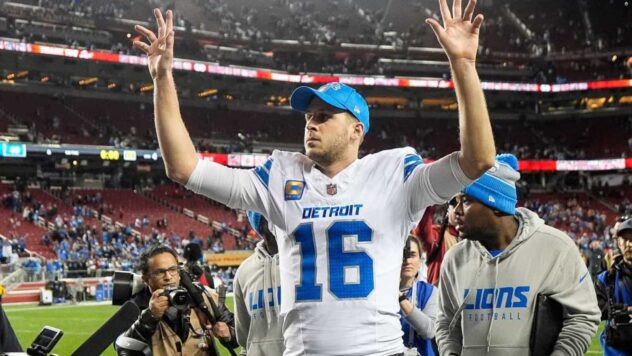 Goff's big game helps him supplant former Lions' quarterback Matthew Stafford in the record book for something we always thought Stafford was the man at