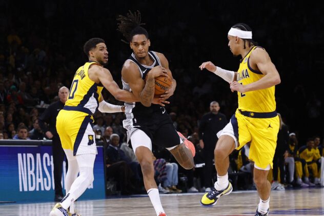 Highlights: Pacers flip the script on the Spurs on Act II of the Paris Games