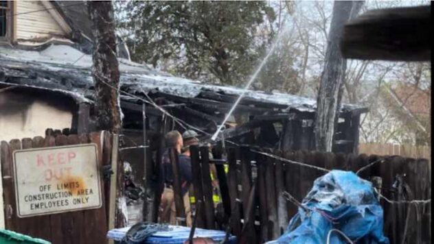 Home damaged in fire caused by candles and space heater, family member says