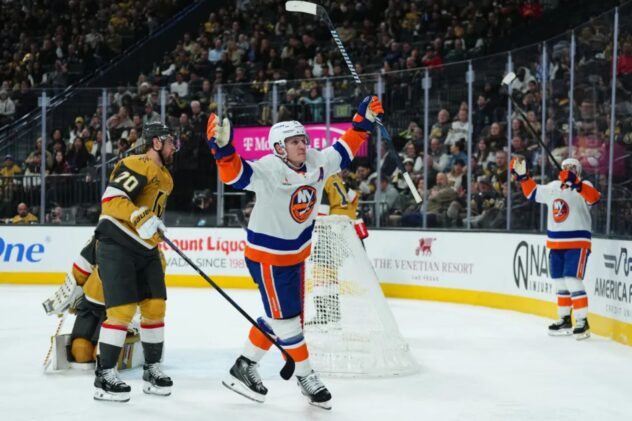 Islanders back up Lou Lamoriello’s belief with statement win over Golden Knights