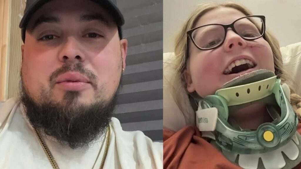 ‘It’s all the glory to God’: Man reflects on pulling Pleasanton woman out of burning vehicle