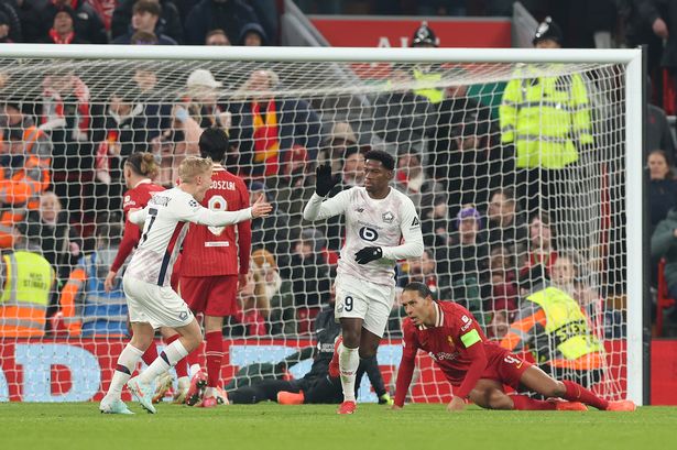Jonathan David pays Liverpool ultimate compliment after scoring in Champions League defeat