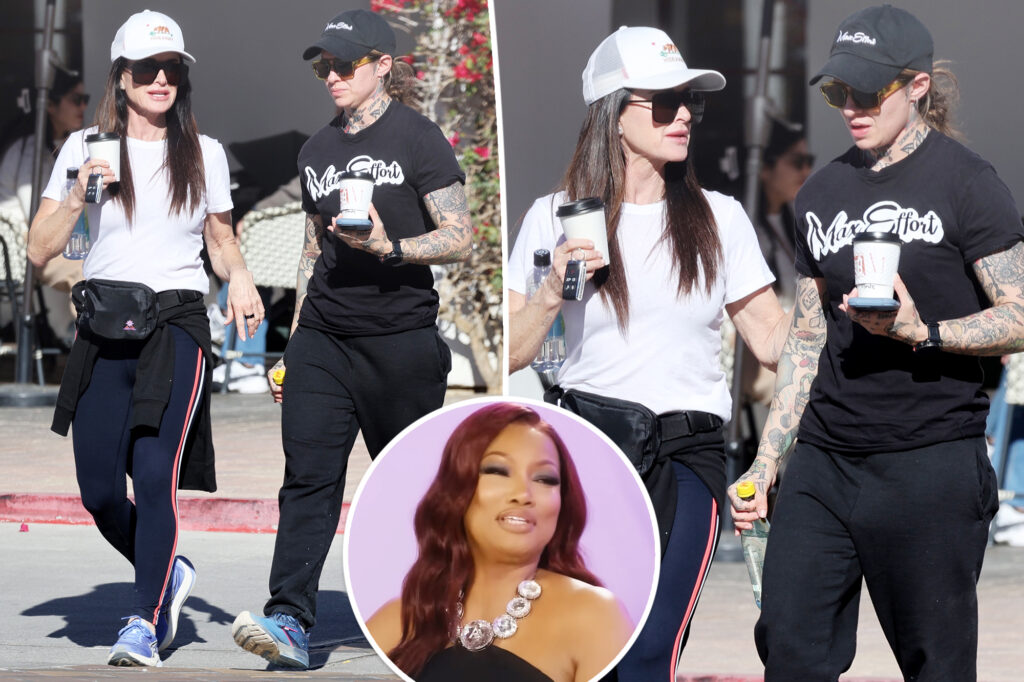 Kyle Richards spotted with Morgan Wade after blasting ‘a–hole’ Garcelle Beauvais for lesbian comment