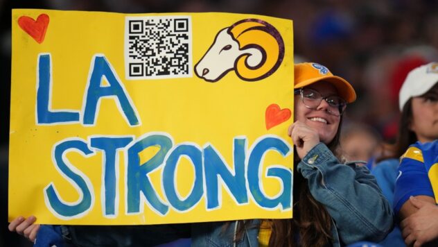 LA Rams take out full-page ad in Arizona Republic newspaper after Cardinals host playoff game amid wildfires