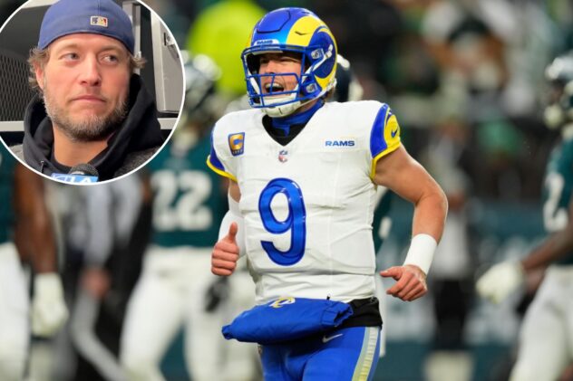 Matthew Stafford coy about uncertain future after Rams eliminated from playoffs
