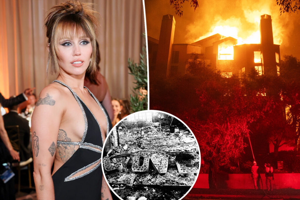 Miley Cyrus’ ‘soul aches’ for Los Angeles wildfire victims as she remembers losing her home in 2018 blaze