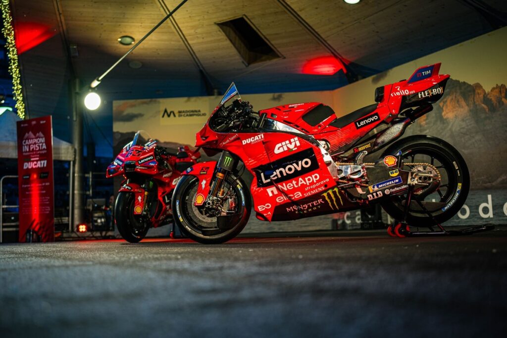 Monster gains presence on Ducati's bike, but fails to seduce Marquez