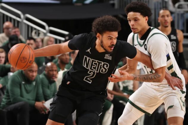 Nets’ Cam Johnson injures ankle on final play but appears to avoid worst-case scenario