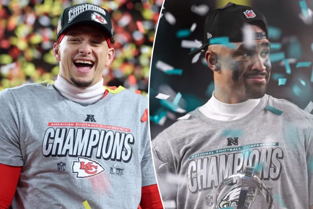 Patrick Mahomes-Jalen Hurts still at center of Super Bowl rematch