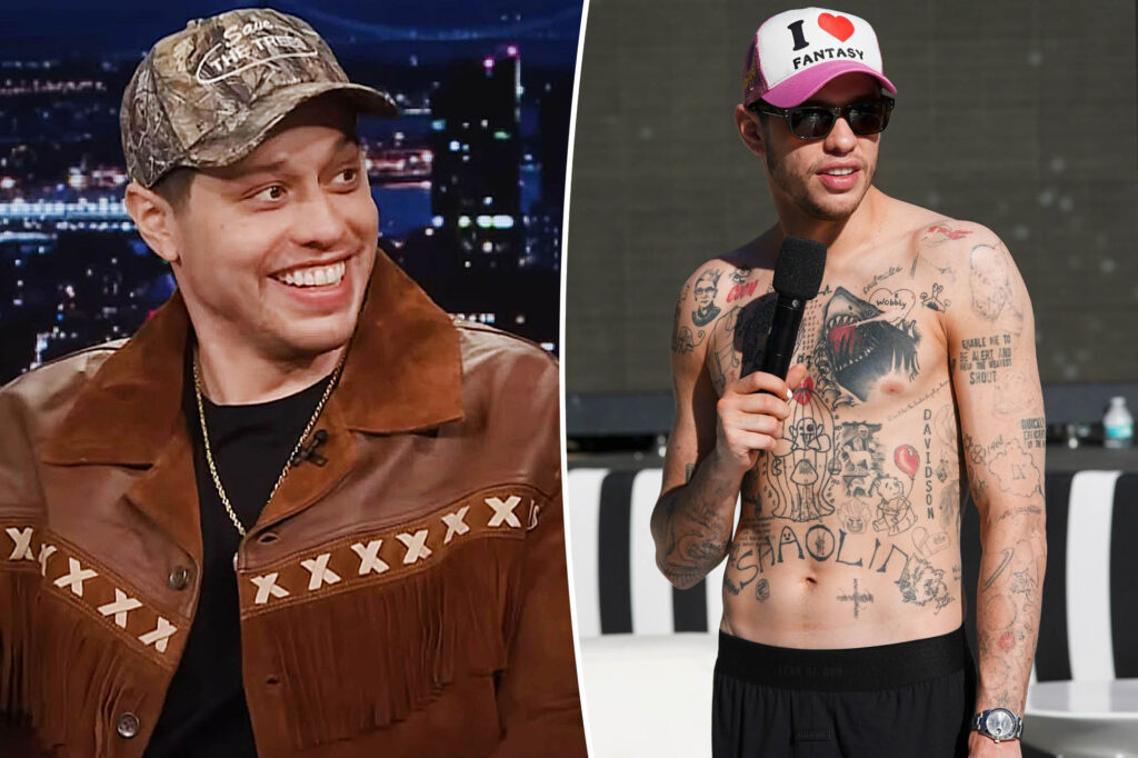 Pete Davidson reveals how many tattoos — out of 200 — he will keep while detailing ‘horrible’ removal process