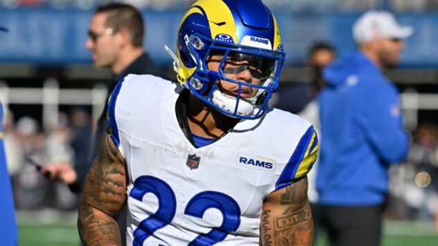 Rams RB Blake Corum (fractured forearm) done for season
