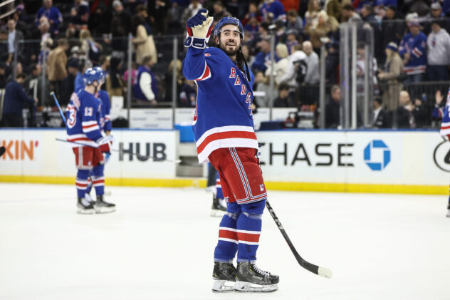 Rangers’ Mika Zibanejad snaps scoring drought after putting more shots on net