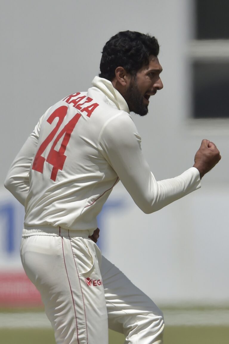 Raza, Nyamhuri take three each to skittle Afghanistan on rain-reduced day