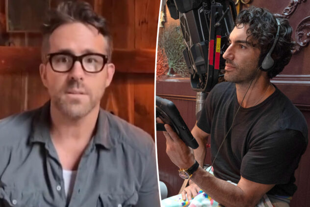 Ryan Reynolds was ‘angry,’ but didn’t ‘aggressively berate’ Justin Baldoni during at-home meeting: report