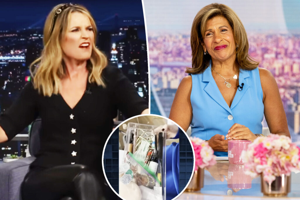Savannah Guthrie jokes that she threw away Hoda Kotb’s ‘s–t’ after ‘Today’ exit