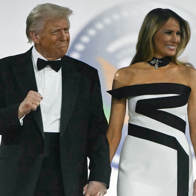 See First Lady Melania Trump's Bold Inauguration Ball Dress