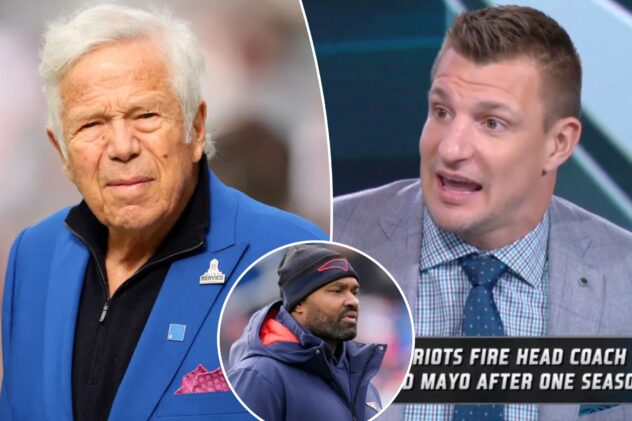 ‘Shocked’ Rob Gronkowski criticizes Patriots for firing Jerod Mayo: ‘Unfair’