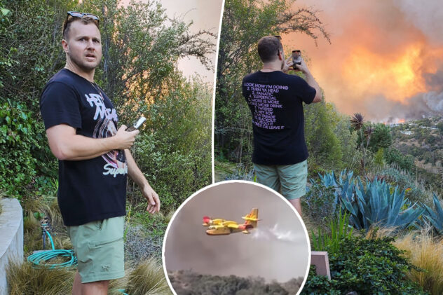 Spencer Pratt and Heidi Montag’s home burns down in massive wildfire ripping through Los Angeles: report