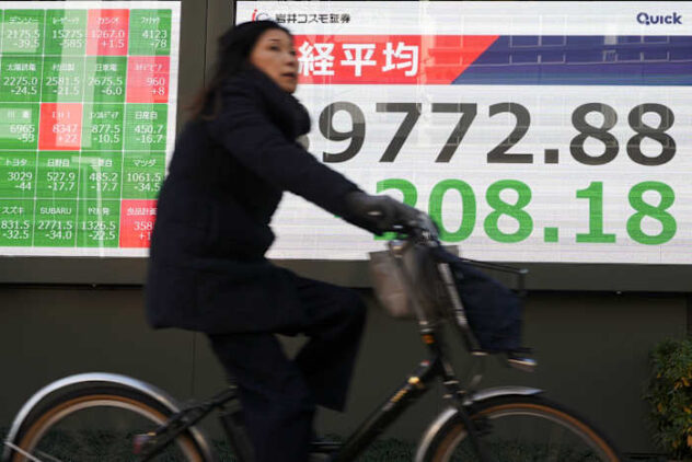 Stock market today: Asian stocks follow Wall Street's retreat, oil prices surge
