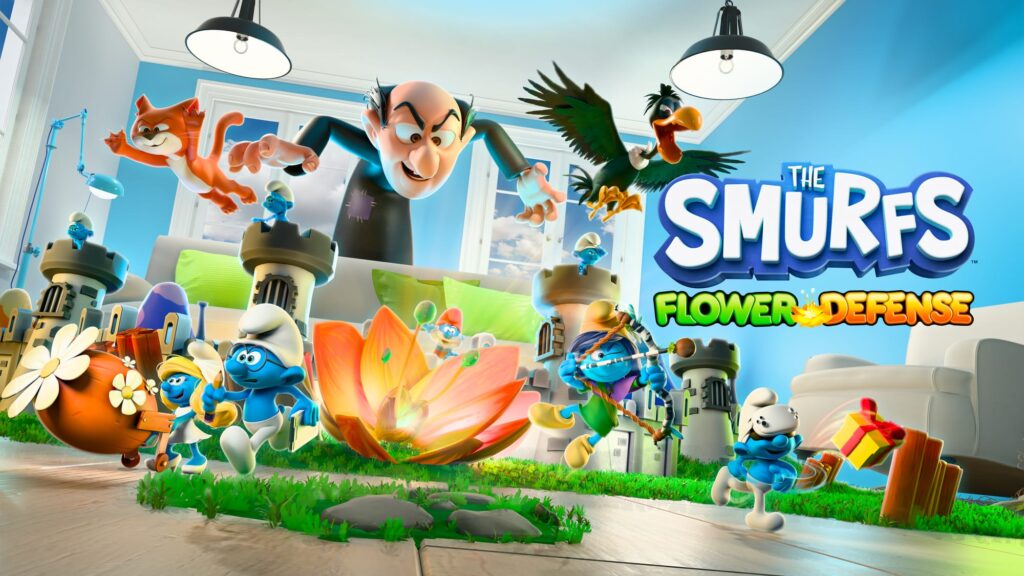 The Smurfs – Flower Defense Brings VR & Mixed Reality Strategy To Quest 3 This May