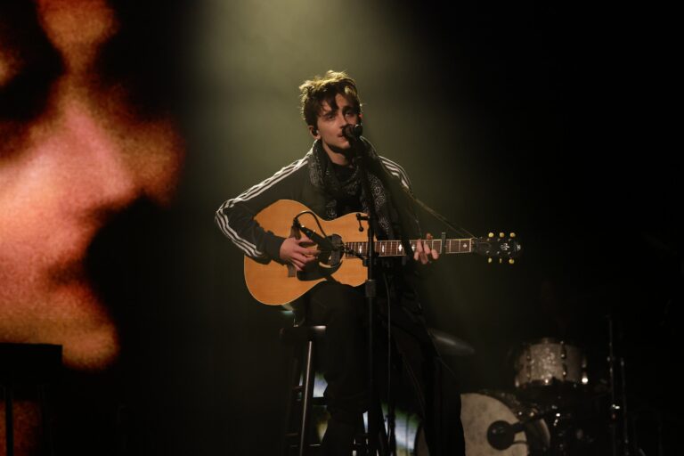 Watch Timothée Chalamet Perform Bob Dylan Songs on Saturday Night Live
