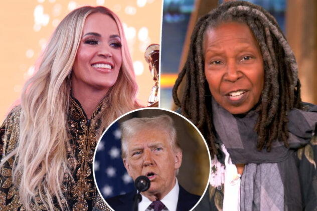 Whoopi Goldberg defends Carrie Underwood’s decision to perform at Donald Trump’s inauguration